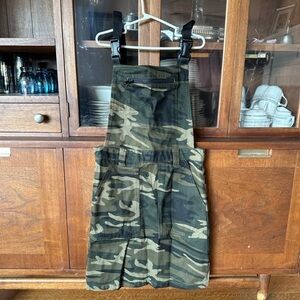 Demin overall dress